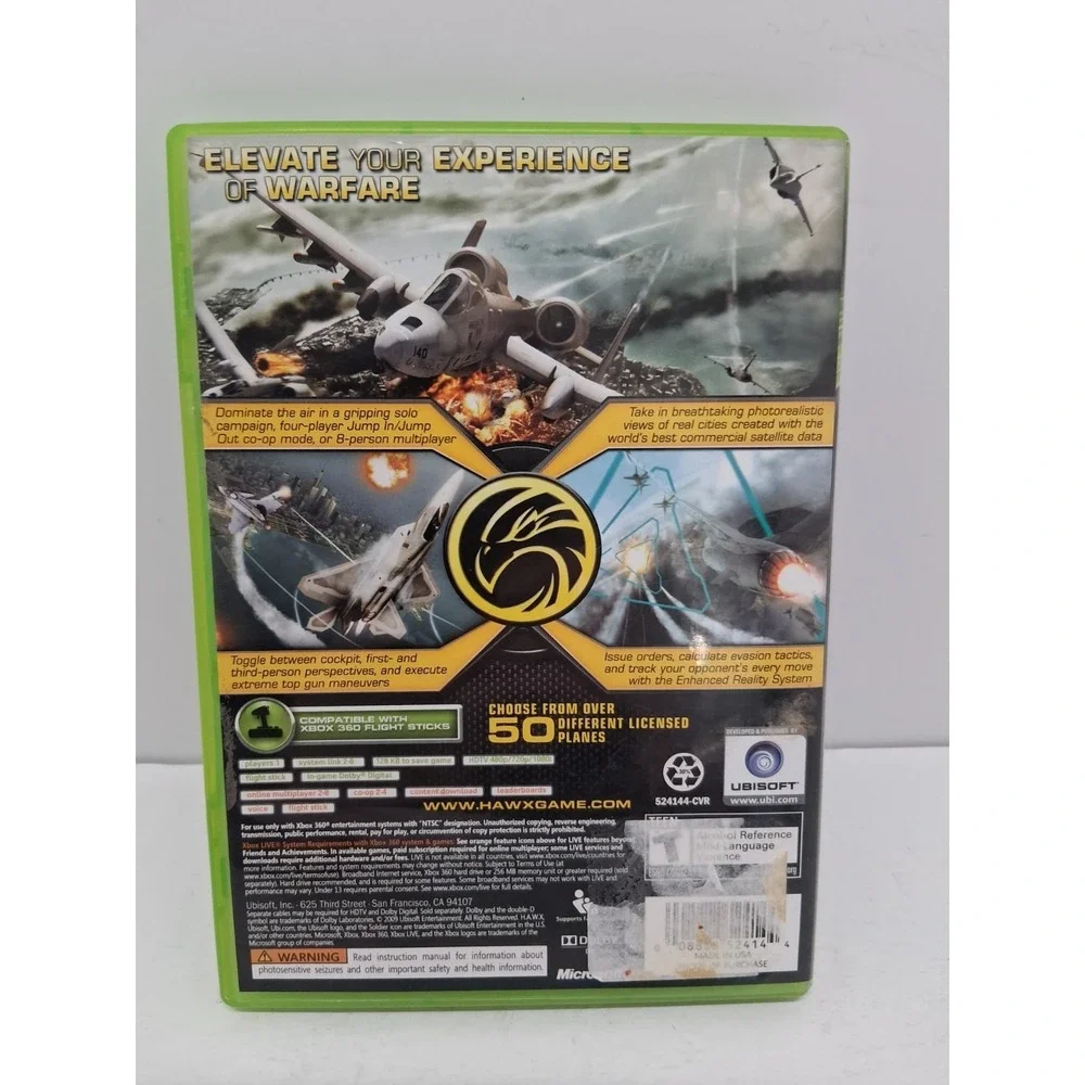 Tom Clancy's Hawx - Microsoft Xbox 360